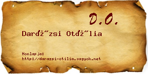 Darázsi Otília névjegykártya